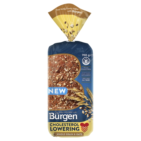 Burgen Bread Whole Grain & Oats 700g | Adelaide's Finest Supermarkets