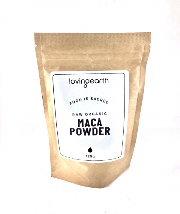 Loving Earth Organic Raw Maca Powder 125g