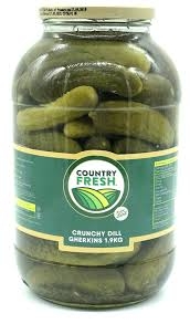 Country Fresh Crunchy Dill Gherkins 1.9kg