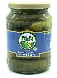 Country Fresh Gherkins Polskie Ogorki 680g