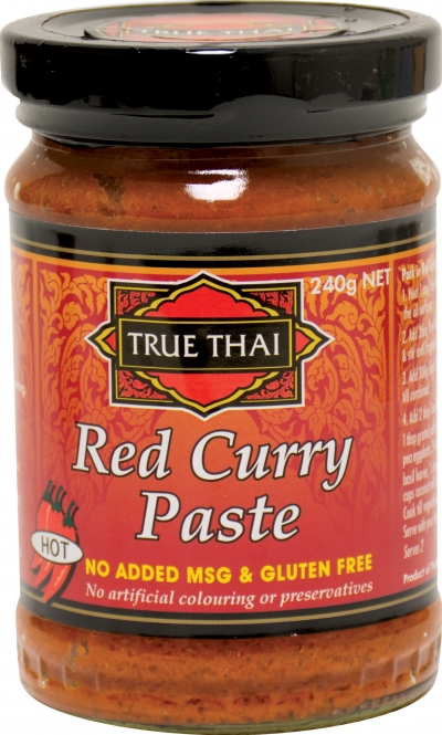 True Thai Paste Red Curry 240g