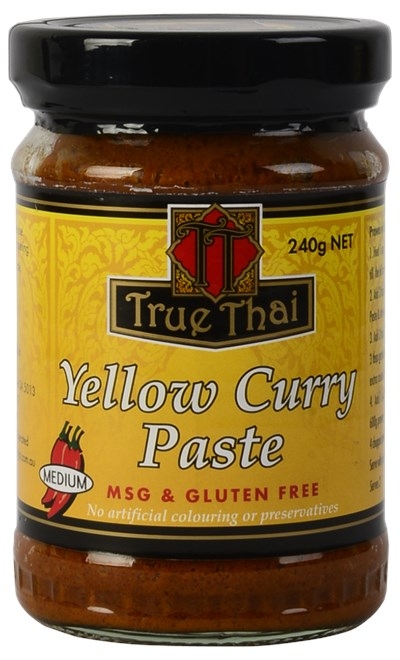 True Thai Paste Yellow 240g