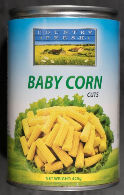 Country Fresh Baby Corn Cuts 425g