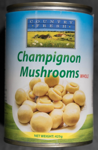 Country Fresh Whole Champignon Mushrooms 425g