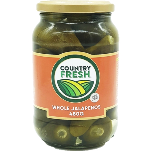 Country Fresh Jalapenos Whole 480g