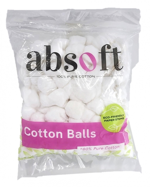 Absoft Cotton Balls 200 Pack