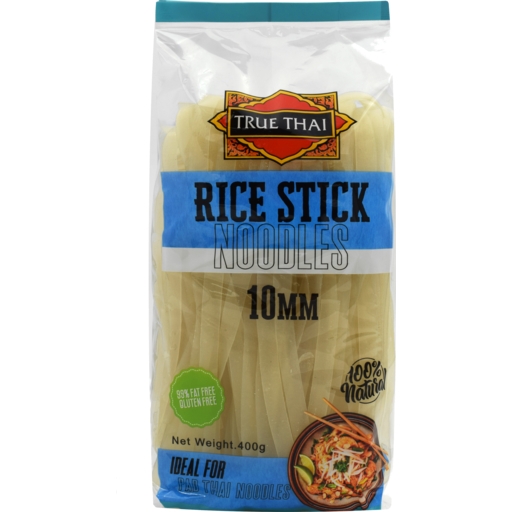 True Thai Rice Noodles 10mm 400g