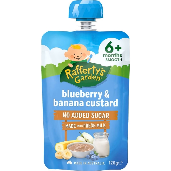 Rafferty's Garden Blueberry & Vanilla Custard 120g