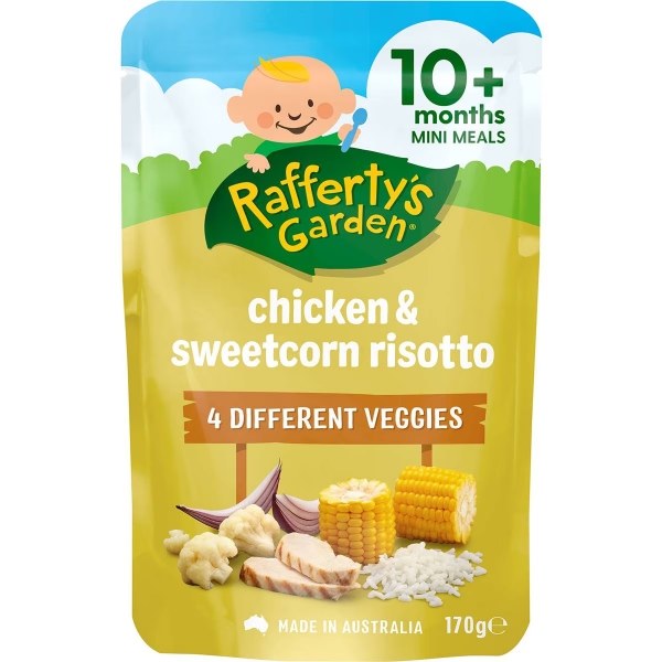 Rafferty's Garden Risotto Chicken & Sweetcorn 10+ Months 170g