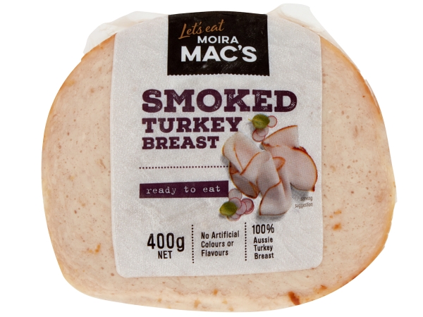 Moira Mac's Smoked Turkey Breast 400g