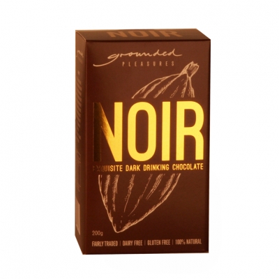 Grounded Pleasures Noir Drinking Chocolate Gluten Free 200g