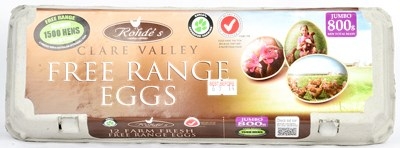 Rohde's Free Range Eggs 800g