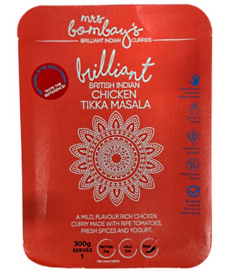 Mrs Bombay's British Indian Chicken Tikka Masala 300g