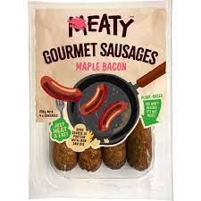 Eaty Maple Bacon Sausages 250g