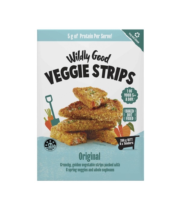 Wildly Good Veggie Strips Original 200g