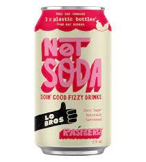 Lo Bros Not Soda Raspberry 375ml