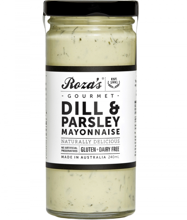 Roza's Dill & Parsley Mayonnaise 240ml