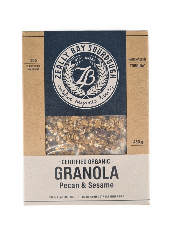 Zeally Bay Organic Granola Pecan & Sesame 450g