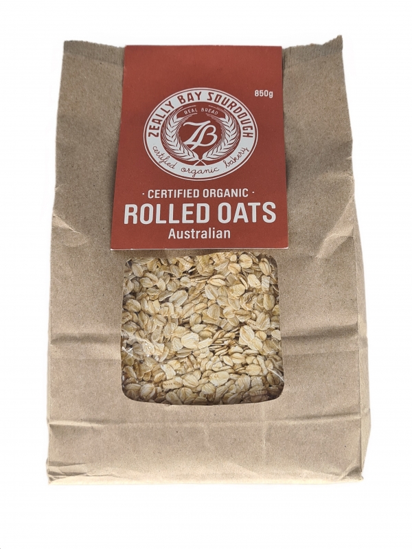 Zeally Bay Organic Australian Rolled Oats 850g