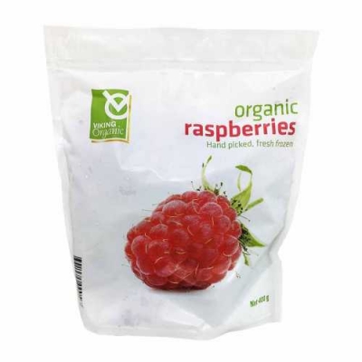 Viking Organic Raspberries 400g