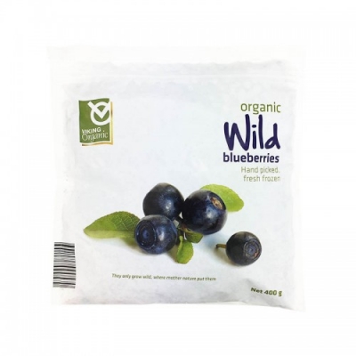 Viking Organic Blueberries 400g