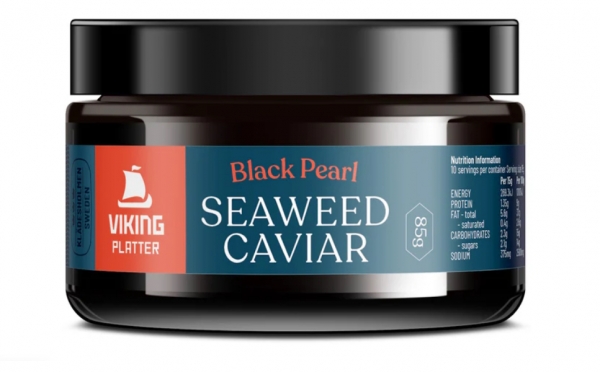 Viking Platter Black Pearl Seaweed Caviar 85g