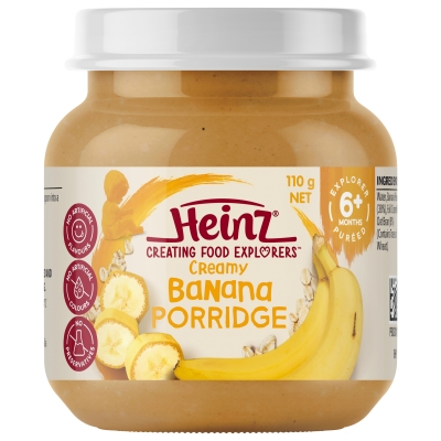 Heinz Creamy Banana Porridge 6+ Months 110g