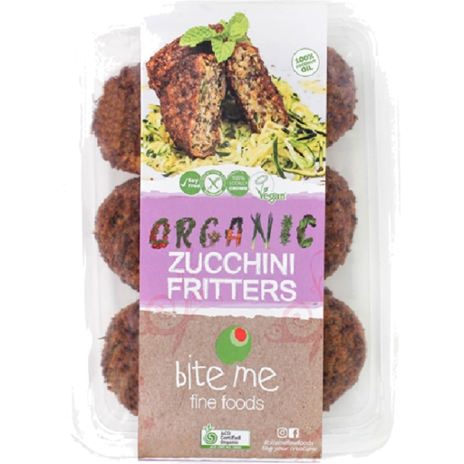 Bite Me Organic Zucchini Fritter 270g