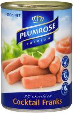 Plumrose Cocktail Franks 400g