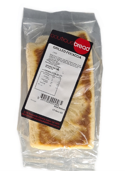 Boutique Bread Grilled Focaccia 2 Pack 240g