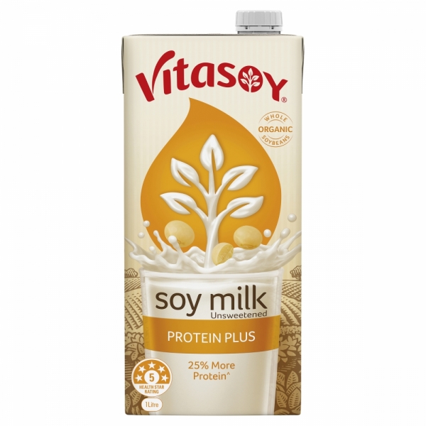 Vitasoy Protein Plus Unsweetened UHT 1lt