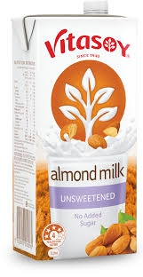 Vitasoy Almond Milk Unsweetened UHT 1lt