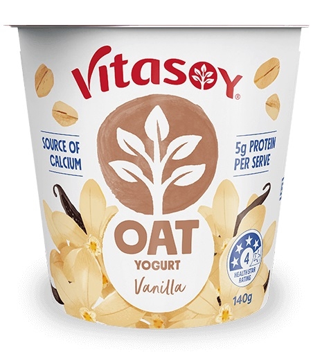 Vitasoy Oat Yoghurt Vanilla 140g