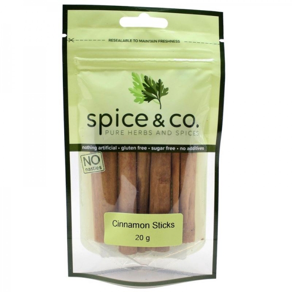 Spice & Co Cinnamon Sticks 20g