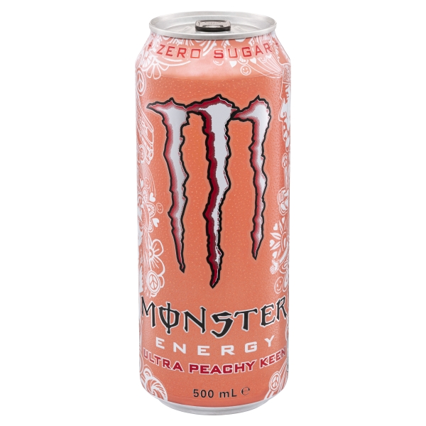 Monster Energy Drink Ultra Peachy Keen 500ml