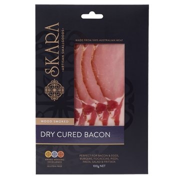 Skara Dry Cured Bacon 100g