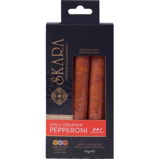 Skara Chilli Croatian Pepperoni 150g