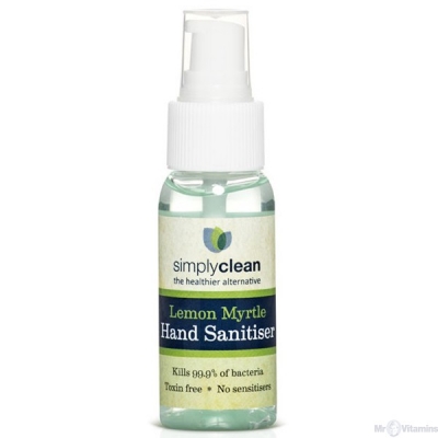 Simply Clean Lemon Myrtle Hand Sanitiser 50ml