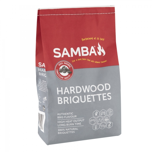 Samba Hardwood Briquettes 2kg