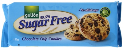 Gullon Chocolate Chip Sugar Free Cookies 125g