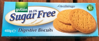 Gullon Plain Digestive Sugar Freee Cookies 400g