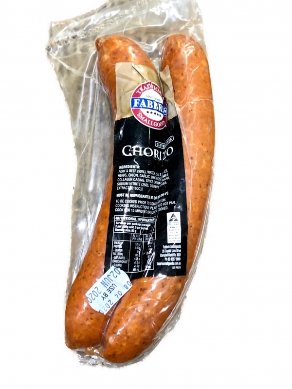 Fabbris Chorizo 2 Pack 270g