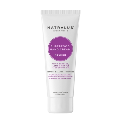 Natralus Superfood Hand Cream Nourish 75g