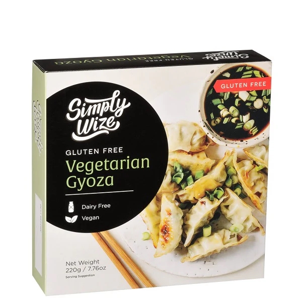 Simply Wize Vegatarian Gyoza Gluten Free 220g