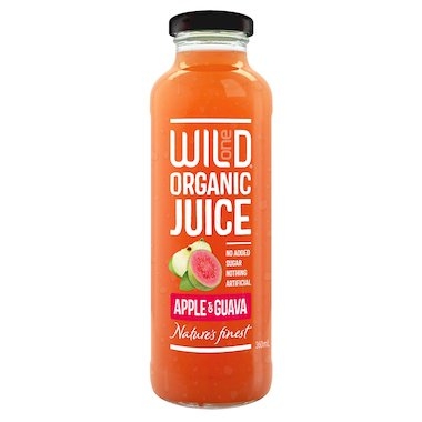 Wild One Organic Juice Apple & Guava 360ml