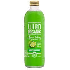 Wild One Organic Sparkling Amazon Lime 345ml