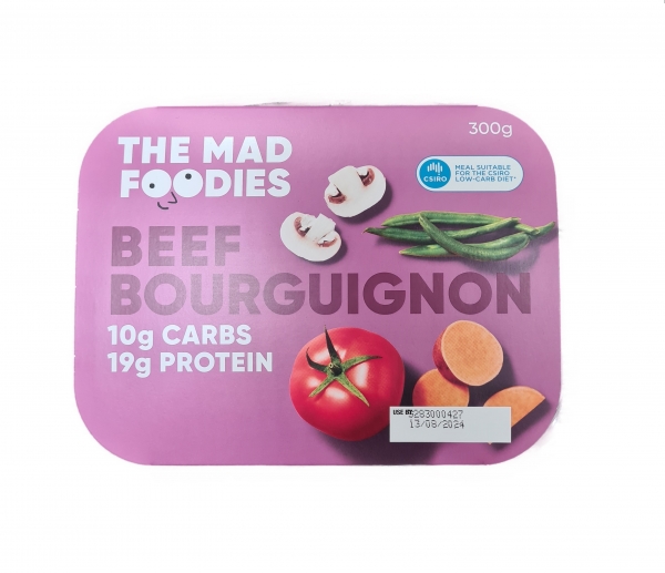 The Mad Foodies Beef Bourginon 300g