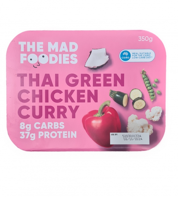 The Mad Foodies Thai Green Chicken Curry 350g