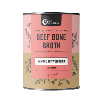 Nutra Organics Beef Bone Broth Powder Miso Ramen 125g