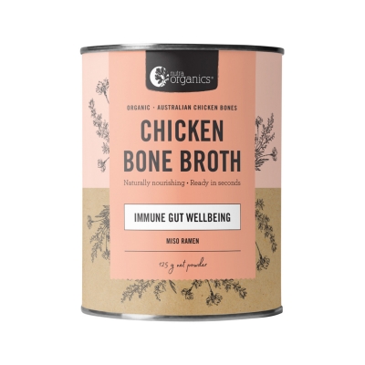 Nutra Organics Chicken Bone Broth Powder Miso Ramen 125g